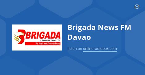 brigada news davao update today|91.5 Brigada News FM.